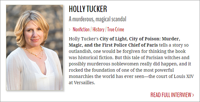 Holly Tucker BookPage Interview with Savanna Walker